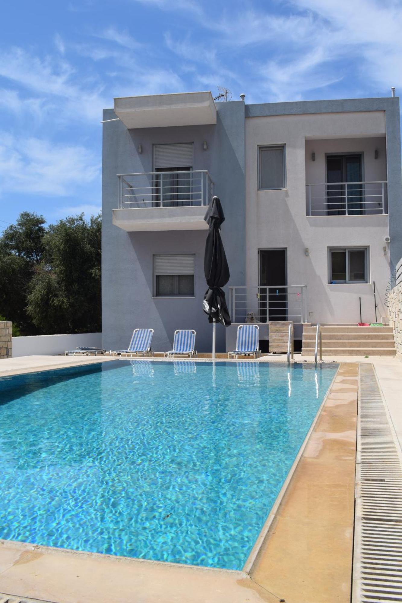 Aquarock Villa With Private Pool Prassás Εξωτερικό φωτογραφία